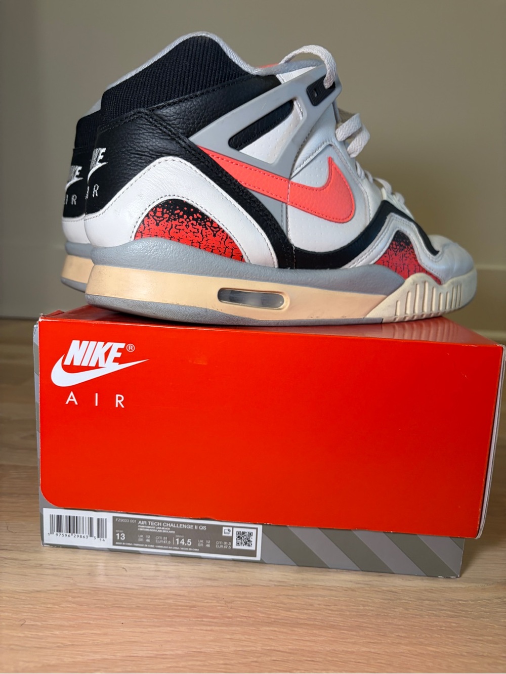 Nike Airtech Challenge II QS Andre Agassi Tennis Shoes